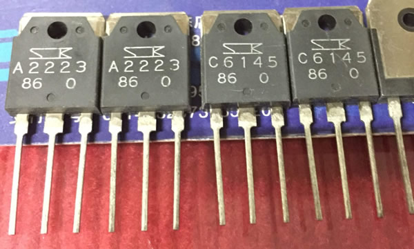 2SA2223 2SC6145 A2223 C6145 New Pair 5PCS/LOT