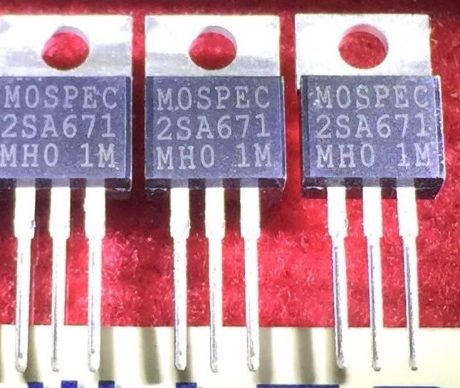 2SA671 A671 TO-220 5PCS/LOT