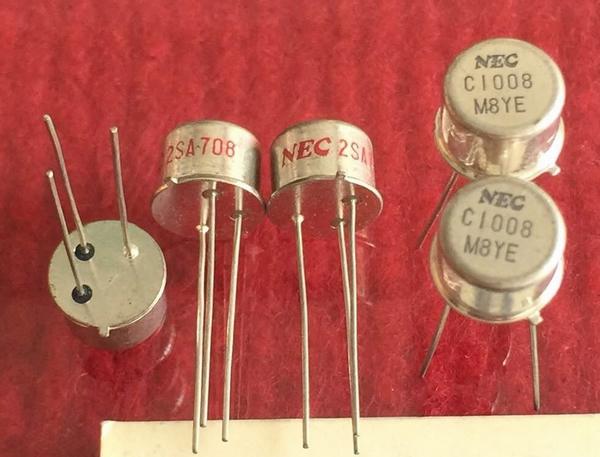 2SA708 2SC1008 A708 C1008 NEC Pair 5PCS/LOT