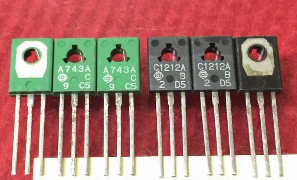 2SA743A 2SC1212A A743A C1212A A743 Pair 5PCS/LOT