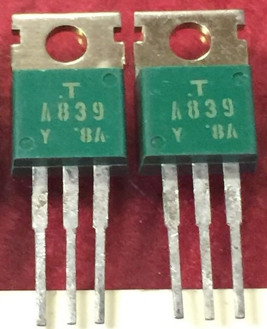 2SA839 A839 TO-220 5PCS/LOT