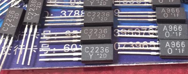 2SA966 2SC2236 A966 C2236 New Pair 5PCS/LOT