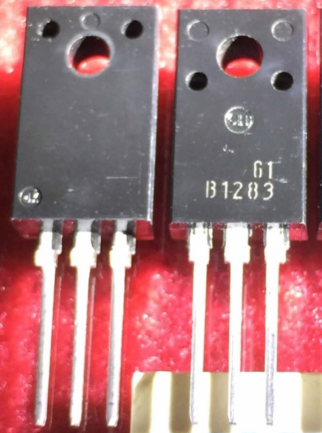 2SB1283 B1283  TO-220F 5pcs/lot