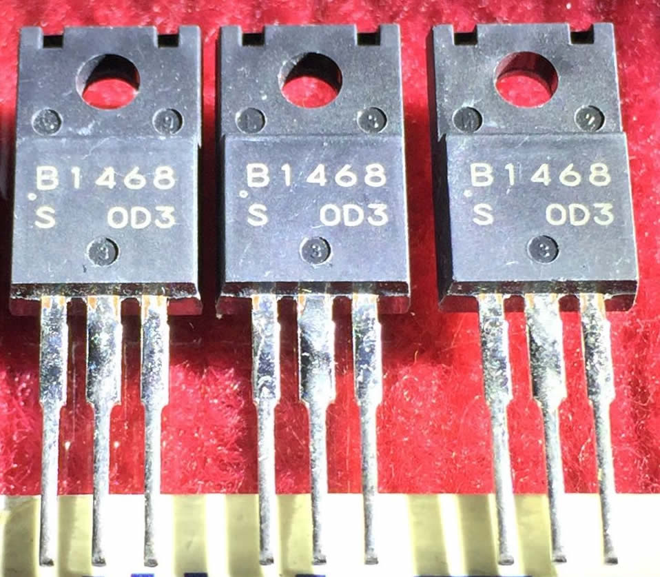 2SB1468 B1468 sanyo TO-220F 5pcs/lot