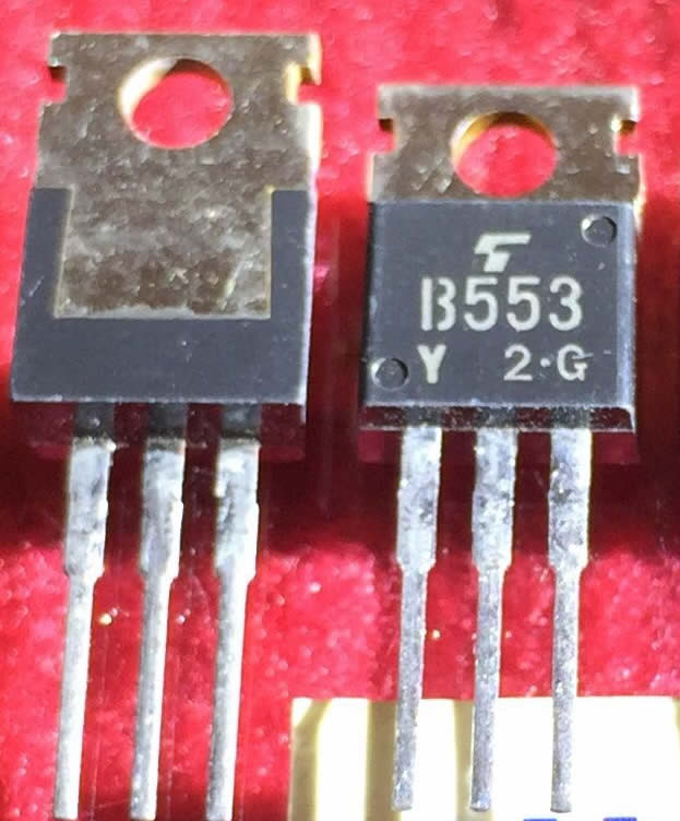 2SB553 B553 TOSHIBA TO-220 5PCS/LOT