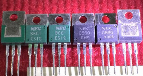 2SB601 2SD560 B601 D560 NEC Pair 5PCS/LOT