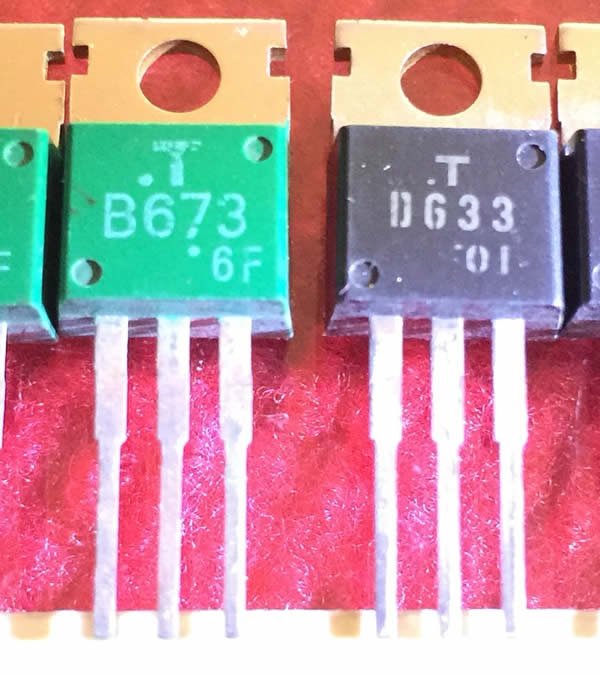 2SB673 2SD633 B673 D633 2Pair/lot