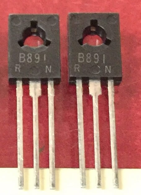 2SB891 B891 TO-126 5PCS/LOT