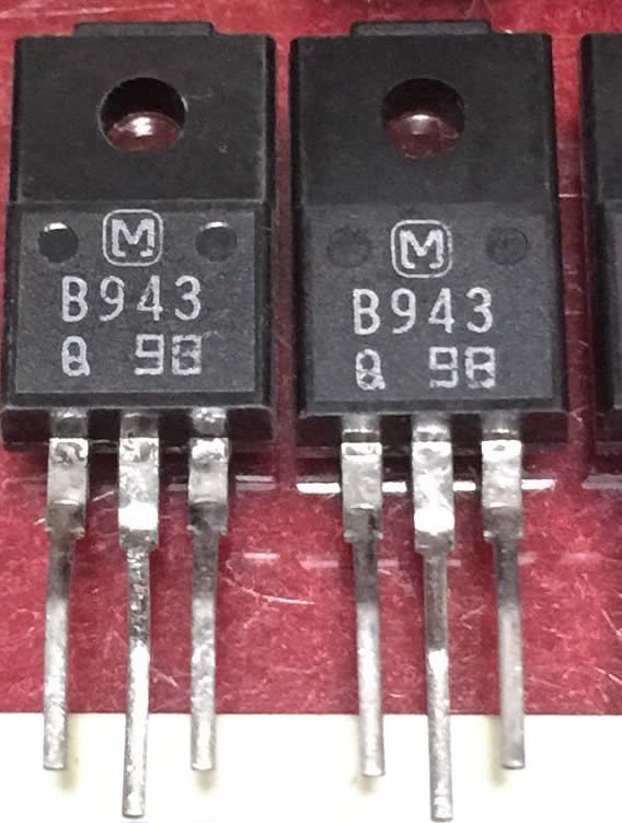 2SB943 B943  TO-220F 5pcs/lot