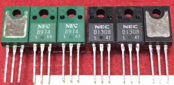 2SB974 2SD1308 B974 D1308 1black 1green Pair 5PCS/LOT