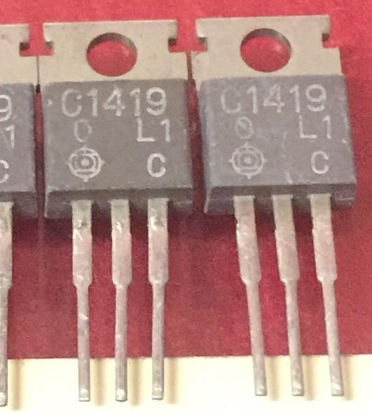 2SC1419 C1419 TO-220 5PCS/LOT