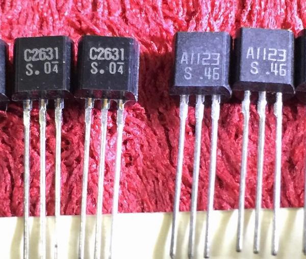 2SC2631 2SA1123 C2631 A1123 TO-92 Pair 5PCS/LOT