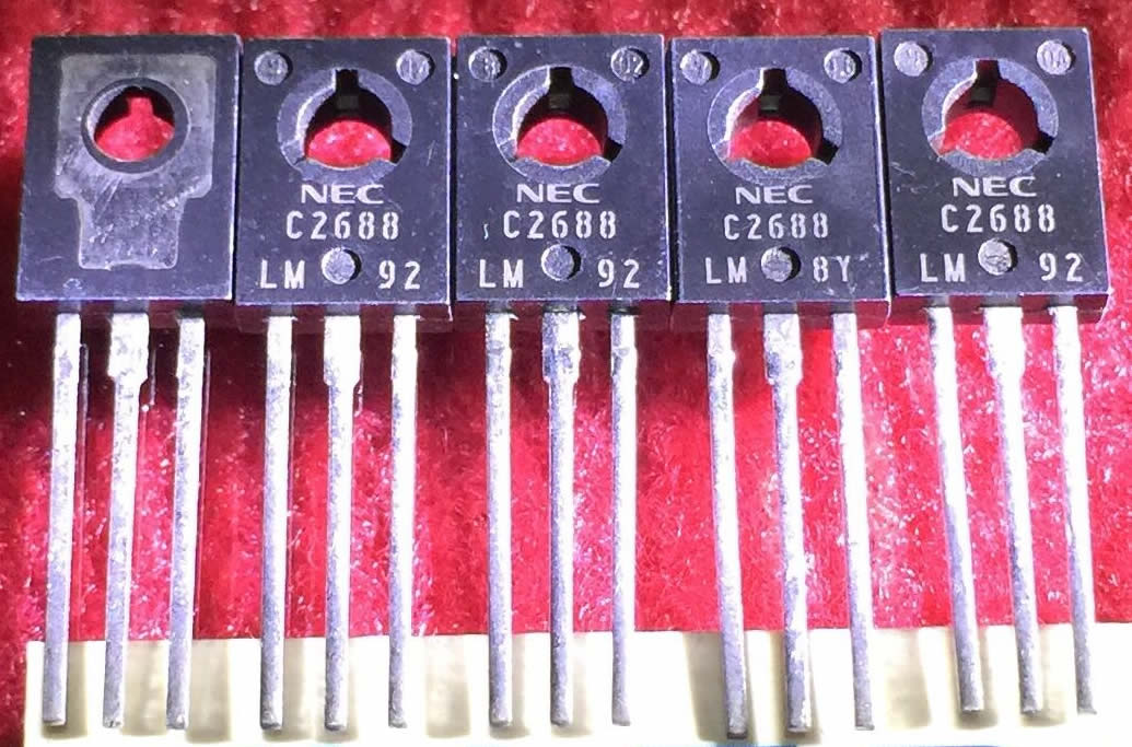 2SC2688 C2688  NEC TO-126 5pcs/lot