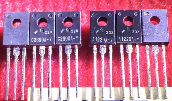 2SC2690A-Y 2SA1220A-Y C2690A-Y A1220A-Y Pair 5PCS/LOT