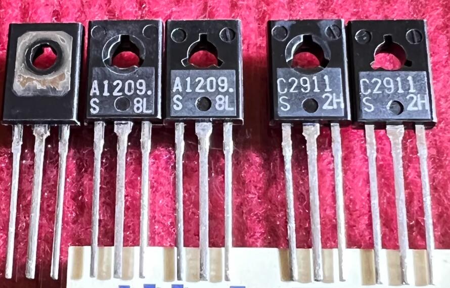 2SA1209s 2SC2911s  A1209 C2911 S class 5pair/lot