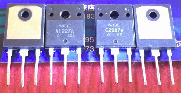 2SC2987A 2SA1227A C2987A A1227A used NEC Pair 5PCS/LOT