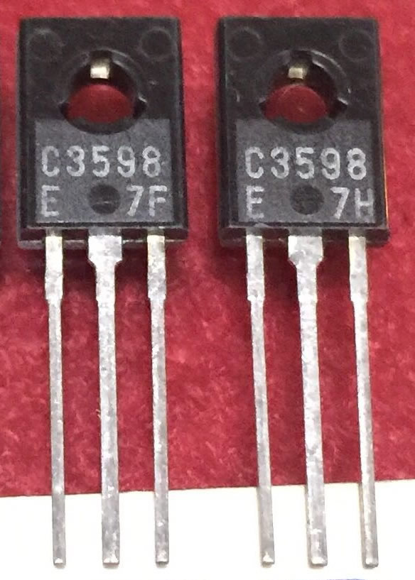 2SC3598 C3598 2SA1404 A1404 TO-126 5PCS/LOT