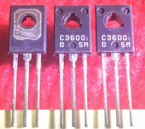 2SC3600 C3600 TO-126 5PCS/LOT