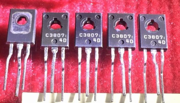 2SC3807 C3807 Sanyo TO-126 5PCS/LOT