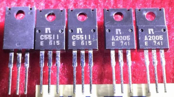 2SC5511 2SA2005 C5511 A2005 Pair 5PCS/LOT