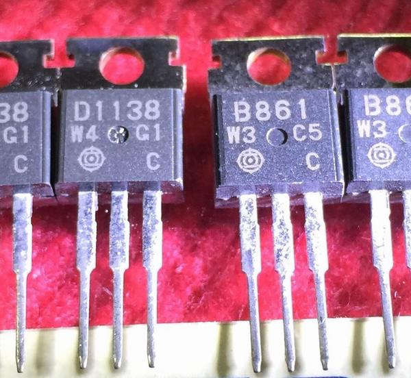 2SD1138 2SB861 D1138 B861 New Hitachi Pair 5PCS/LOT
