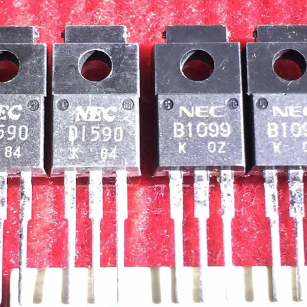 2SD1590 2SB1099 D1590 B1099 NEC 2PAIR/LOT NEC