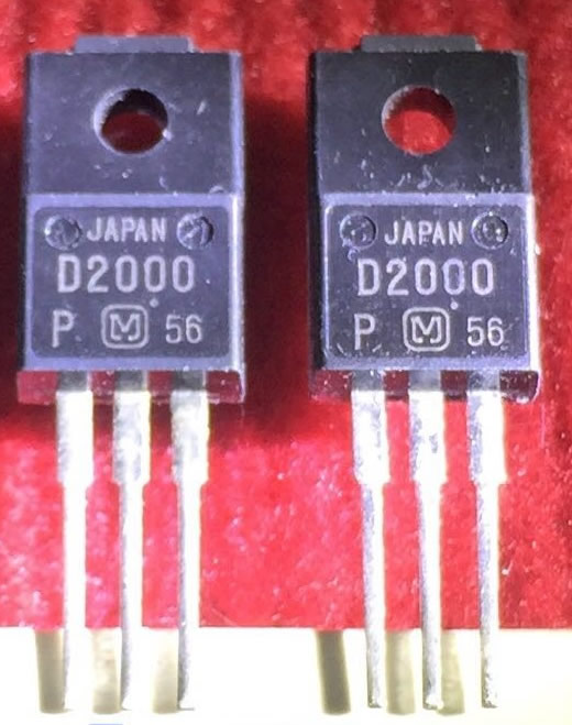 2SD2000 D2000 TO-220F 5PCS/LOT