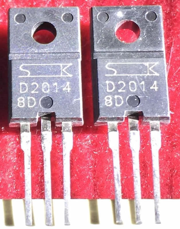 2SD2014 D2014 sanken TO-220F 5pcs/lot