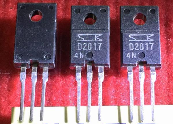 2SD2017 D2017 TO-220F 5PCS/LOT