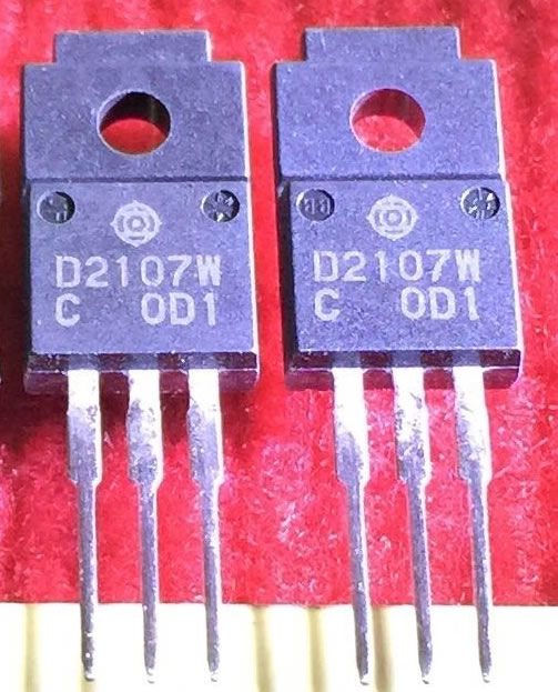 2SD2107W D2107W 2SD2107 D2107 TO-220F 5PCS/LOT