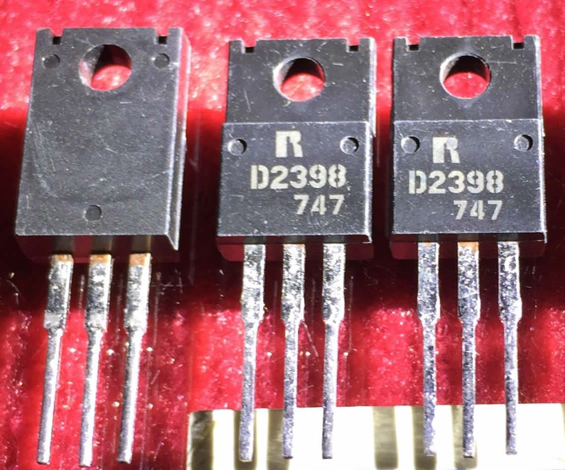 2SD2398 D2398 ROHM TO-220F 5PCS/LOT