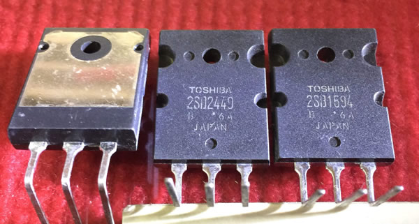 2SD2449 2SB1594 New Pair 5PCS/LOT