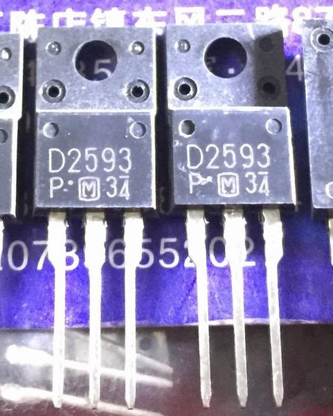 2SD2593 D2593 New TO-220F 5PCS/LOT