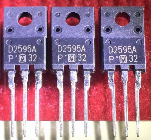 2SD2595A D2595A 2SD2595 TO-220F 5PCS/LOT