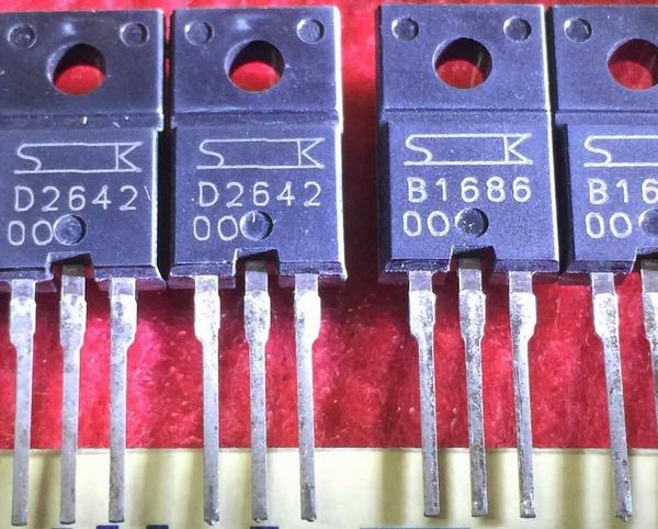 2SD2642 2SB1686 D2642 B1686 SANKEN Pair 5PCS/LOT