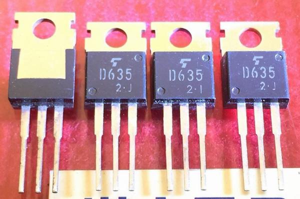 2SD635 D635 TO-220 5PCS/LOT