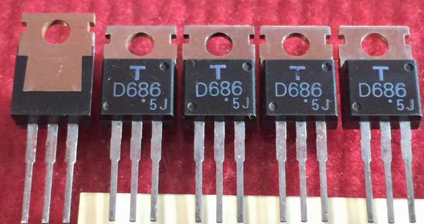 2SD686 D686 TO-220 5PCS/LOT
