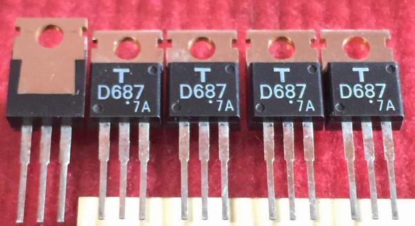 2SD687 D687 TO-220 5PCS/LOT