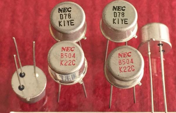 2SD78 2SB504 D78 B504 NEC Pair