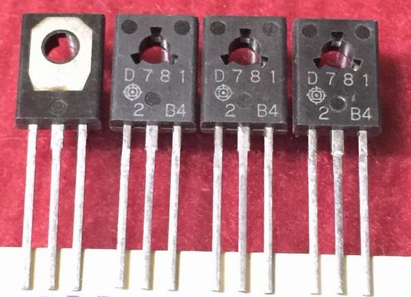 2SD781 D781 TO-126 5PCS/LOT