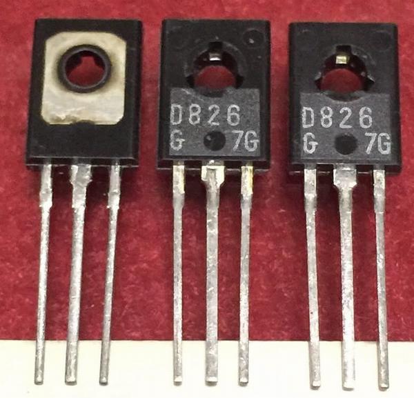 2SD826 D826 TO-126 5PCS/LOT