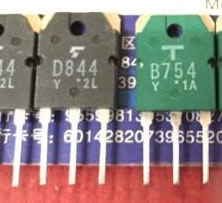 2SD844 2SB754 D844 B754 Toshiba 1black 1green Pair 5PCS/LOT
