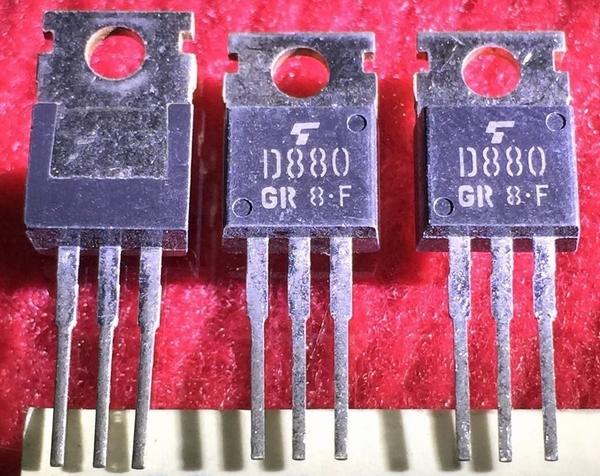 2SD880 D880 TO-220 5PCS/LOT
