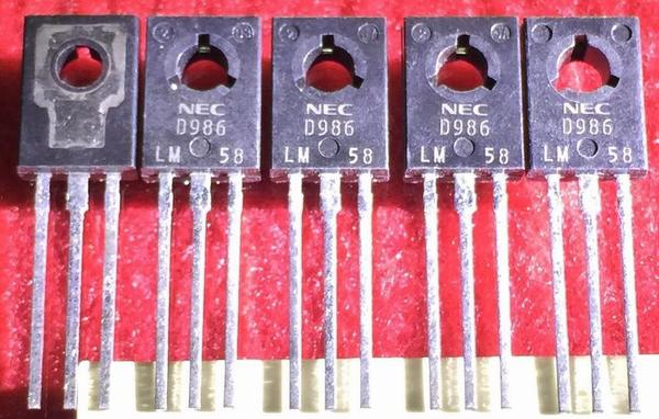 2SD986 D986 TO-126 5PCS/LOT