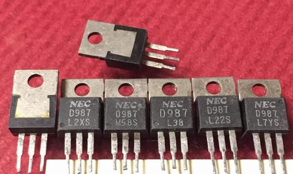 2SD987 D987 used NEC TO-220 5PCS/LOT