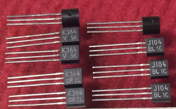 2SJ104 2SK364 J104 K364 TO-92 Pair