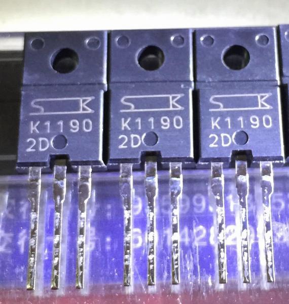 2SK1190 K1190 TO-220F 5PCS/LOT