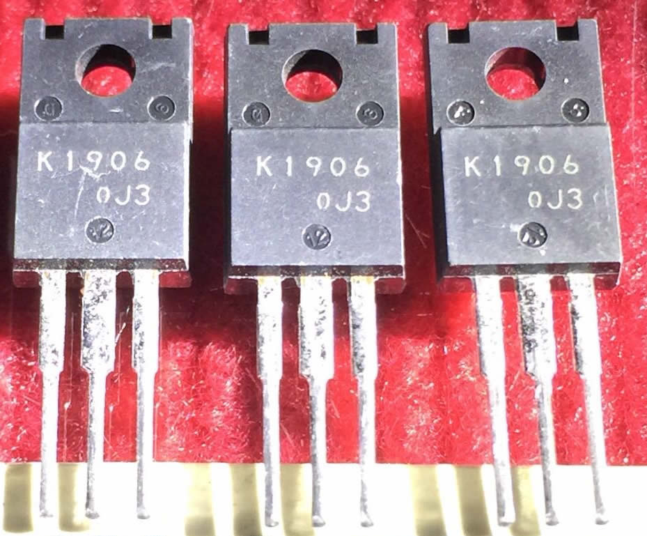 2SK1906 K1906 SANYO TO-220F 5PCS/LOT