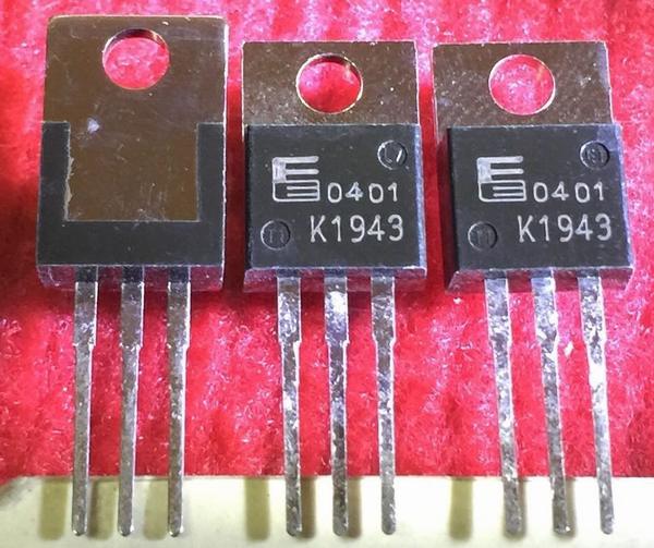 2SK1943 K1943 TO-220 5PCS/LOT