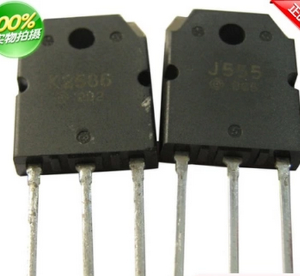 2SK2586 2SJ555 K2586 J555 pair used and tested
